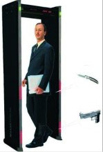 Infrared Remote Control And Damp-proof Walkthrough Metal Detector Of Black / White