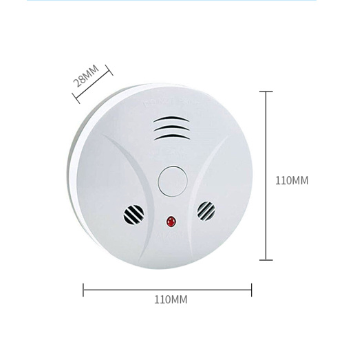 Alta Sensibilidade Estável Alarme Independente Detector de Fumaça Detector de Incêndio Segurança Doméstica Alarme Sem Fio Detector de Fumaça Sensor de Incêndio