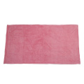 Microfiber large coral fleece body bath towels