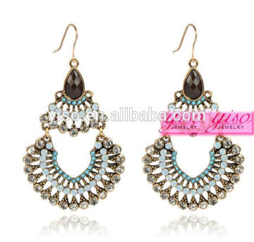 new style fashion jewel silver latest Korean style earrings