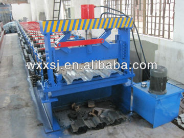 metal deck panel making machine