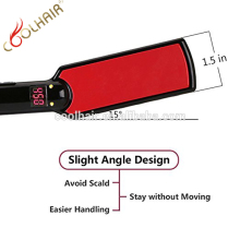 Digital Hair Straightener 1.5 Inch Flat Iron with Nano-Titanium Plate