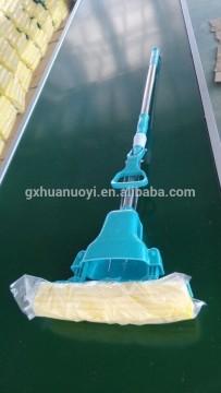 clean Telescopic Double Roller PVA Mop /Aluminum Telescopic Single Roller