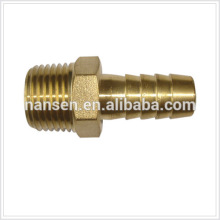 Brass forked hose fitting