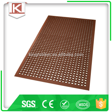 Grease Proof Drainage Rubber kitchen mat