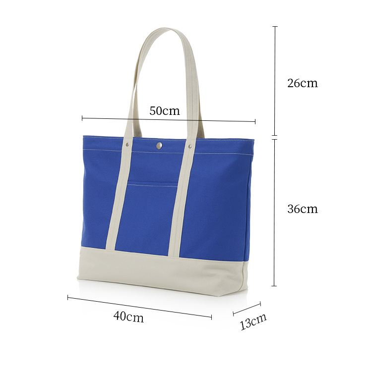 Borsa da spiaggia in tela Canvas Beach Bag