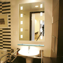 Decorative Hotel Mirrors Bathroom Mirrors With LED Light