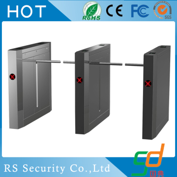 Pedestrian Access Drop Arm Barrier Optical Turnstile