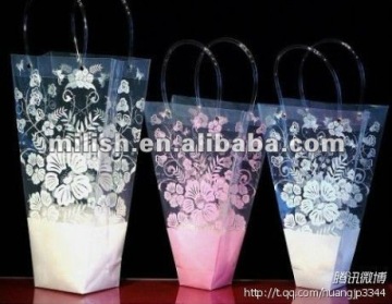 PP Flower Bag / Promotion Handle Bag