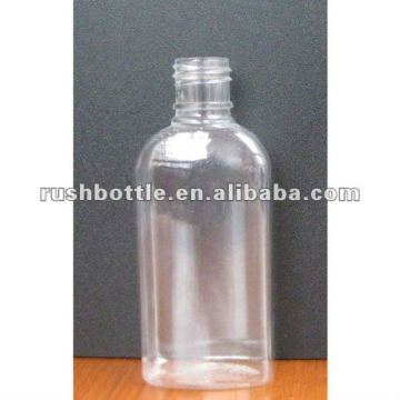 80ML plastic PET bottle flat bottle