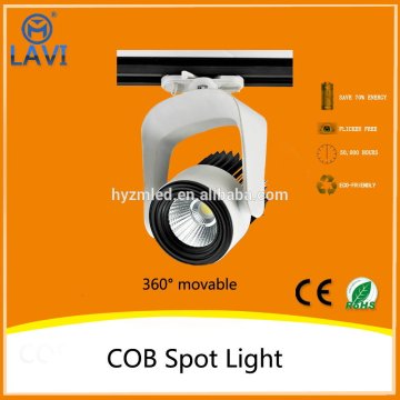 CRI>85 top quality COB 30W 20w led dimmable cob track lighting