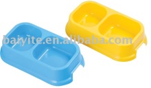 pet bowl plastic bowl color bowl