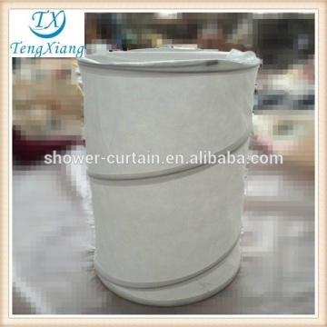 Plain fabric non-woven laundry bin laundry basket