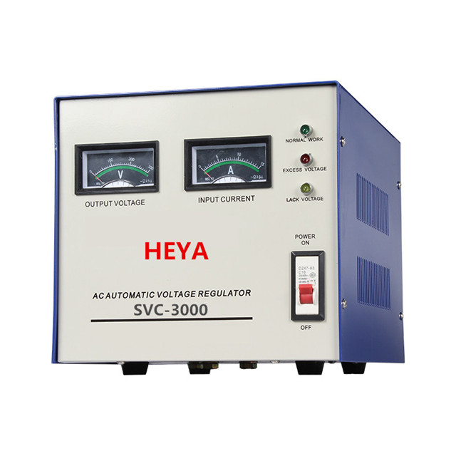 Single phase servo type control svc 3000va 5000va 5kv power ac automatic voltage regulator/stabilizer