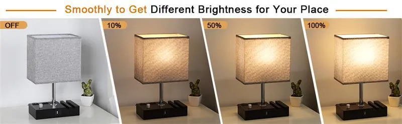 Versatile Dimmable USB C Reading Light with Phone Holder