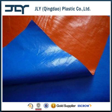 Hot Selling Blue Orange Waterproof PE Tarps Tarpaulin Dubai Market Fireproof PE Boski Tent Cover Tarps