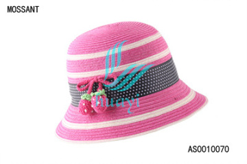 Girls straw hats, fashion paper straw hats, high quality hats