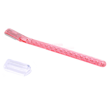 Transparent Plastic Material  Eyebrow Trimmer