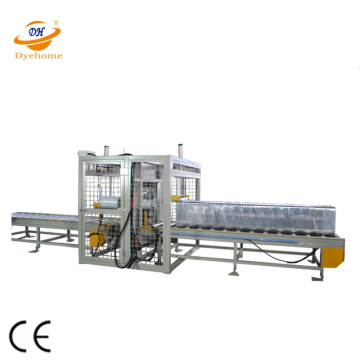 Carton pallet horizontal wrapper machine