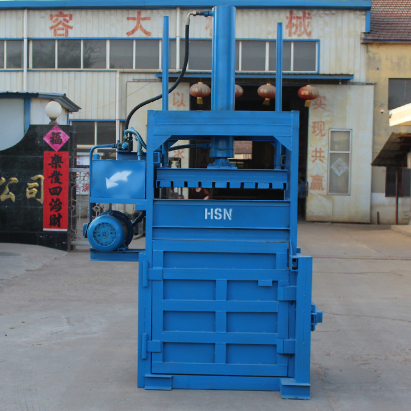 RD Austomic Hydraulic recycling fiber Baling machine waste yarn baling machine