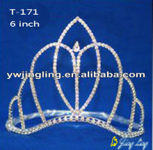 Wave band Pageant Crown Simple Shape