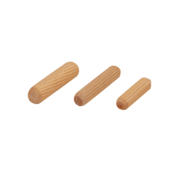 Birch Wooden Dowel Pins for Furniture Component Manufacturing
