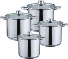 8pcs Economic stock pot