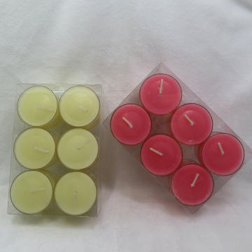 Scented Colored Tea Light Candle For Wedding Party