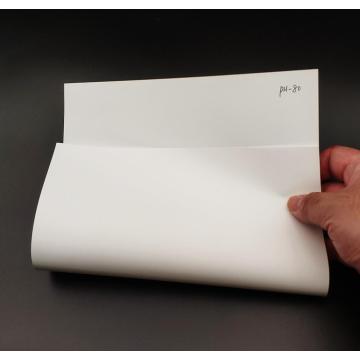 White matte pp synthetic paper film for printing