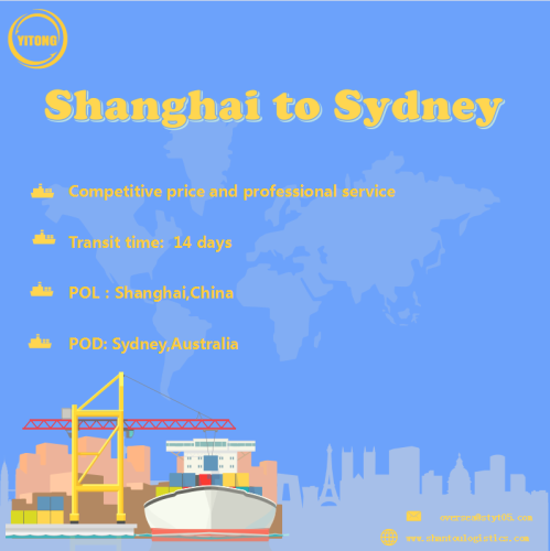Meeresfracht von Shanghai nach Sydney