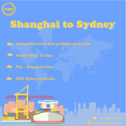 Frete oceânico de Qingdao a Sydney