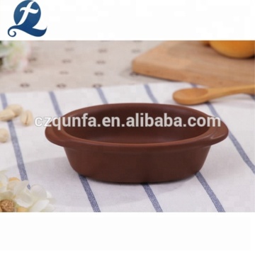 Bandeja cerâmica pequena decorativa personalizada Bakeware Set