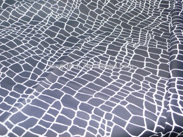 Crocodile Graphic Pattern Reflective Printing Retro Reflective Fabric