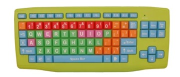 Mixed Color Keys Kids Keyboard