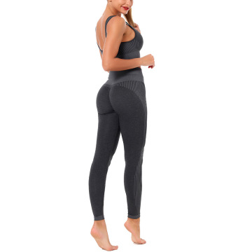 Fabricant de leggings gris OEM