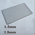 Persegi bbq grill mesh mat titanium grill wire mesh