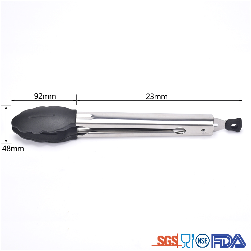 Mirror Light Stainless Steel Tongs