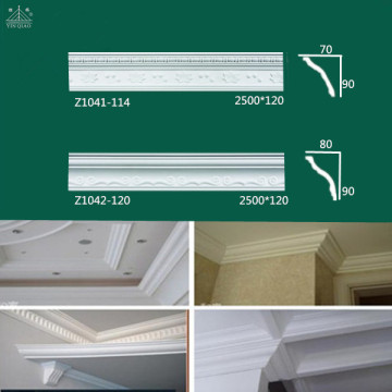 Ceiling Color Edge Decoration Plaster Gypsum Chair Rail Cornice Designs