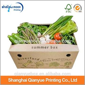 Hot sale cheap vegetable packaging carton boxes box