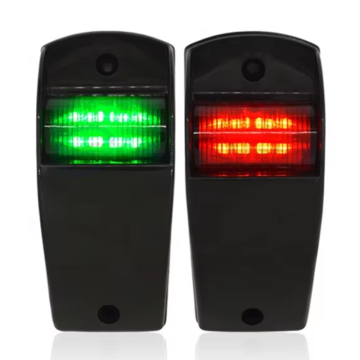 Genuine Marine Side Bow Navigation Lights - Waterproof Boat LED Navigation Light