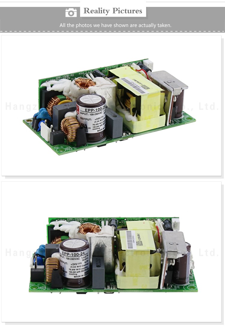 Mean Well EPP-100-24 100W 24V Open Frame Power Supply 24v with Pfc Function