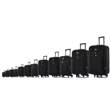 600D Polyester EVA Honeycomb Semi-Finish 12PCS SKD Trolley Luggage Set