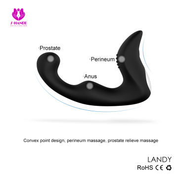 Sex Toys 9 Functions rechargeable silicone Vibrating Prostate Massager