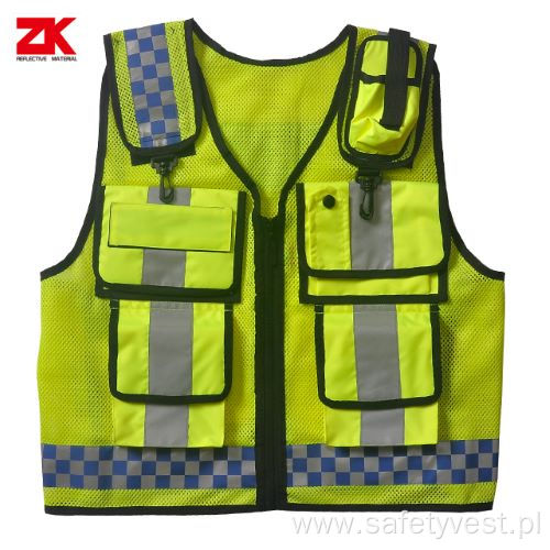 High visibility fireproof warning jacket