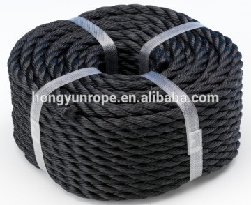 Black rope, Polypropylene Danline rope