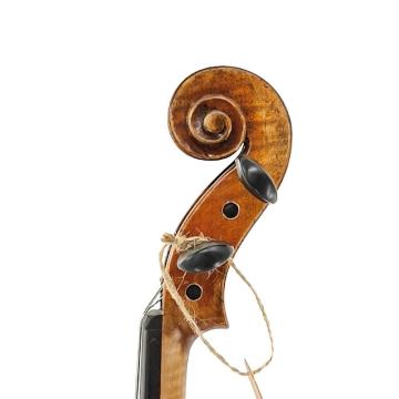 Violino de bordo inflamado de abeto Violino de grau médio