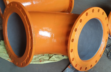 DI  double flanged Adaptor bend