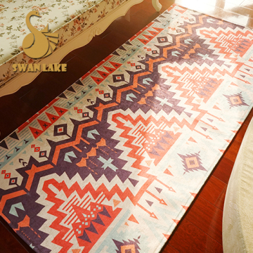 Design Good Wearability Nonwoven Runner Rug Mat