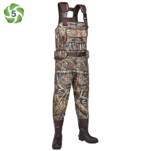 Mens hunting waders thinsulation rubber boots