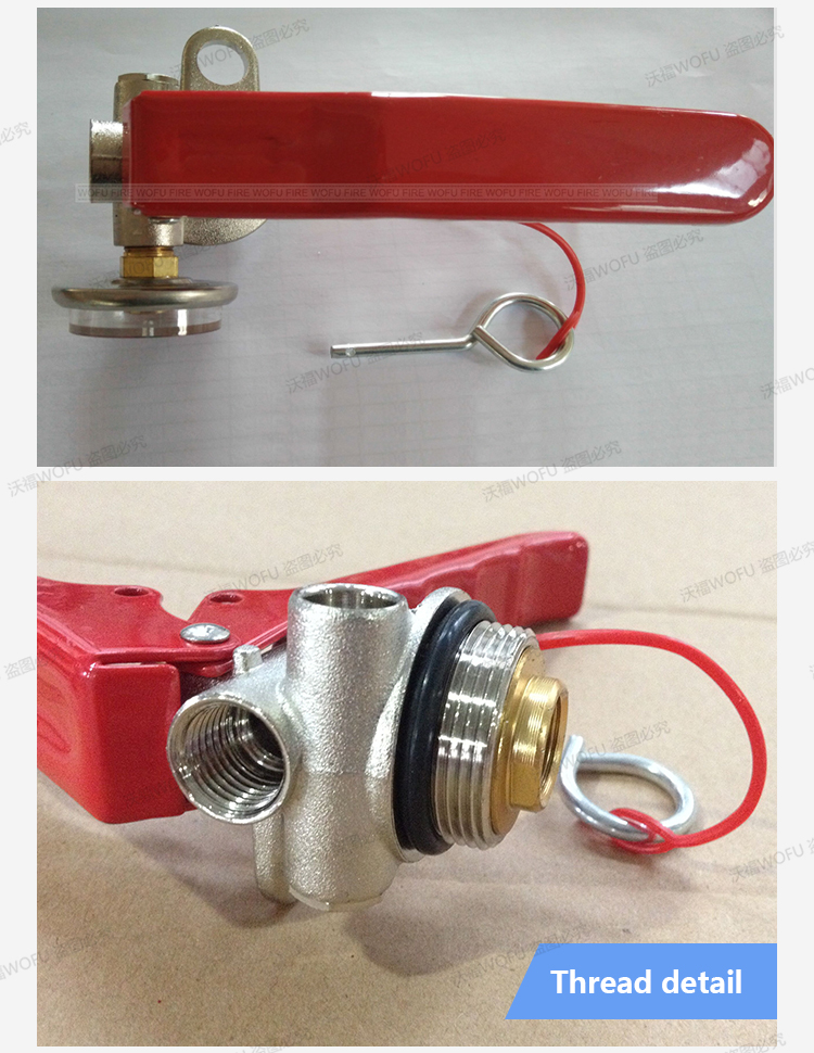 6KG to 10KG Dry Powder Fire Extinguisher Valve